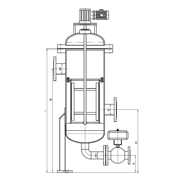 Автоматический фильтр стрейнера воды щетки/промышленные системы водоочистки ОДМ
