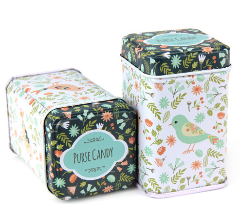 Жестяная коробка металла подарка сувенира свадьбы пакуя для хранения чая шоколада конфеты