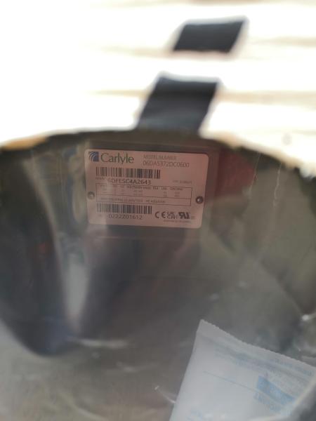 A unidade de condensação de refrigeração ar de Carlyle do portador, ar 06DA-537 refrigerou o condensador na refrigeração 15hp para a sala fria