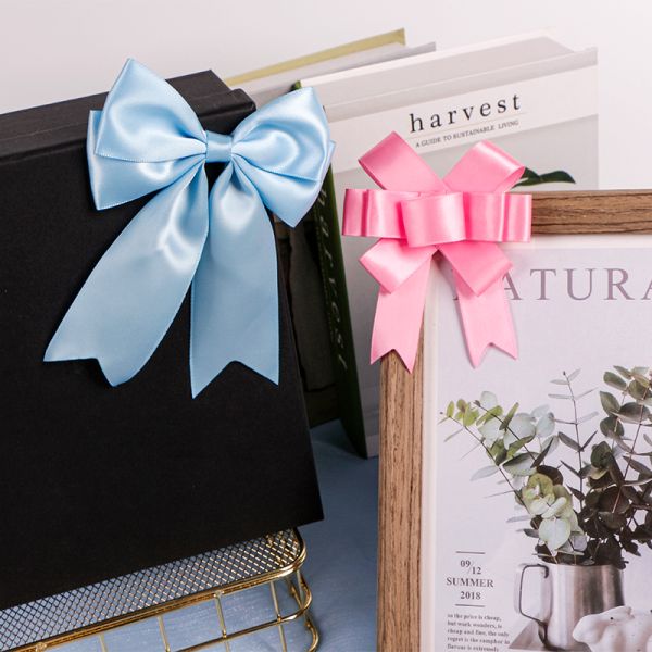 Полиэстер/ют ручная атласная ленточная дуга Идеальное украшение для аксессуаров для одежды