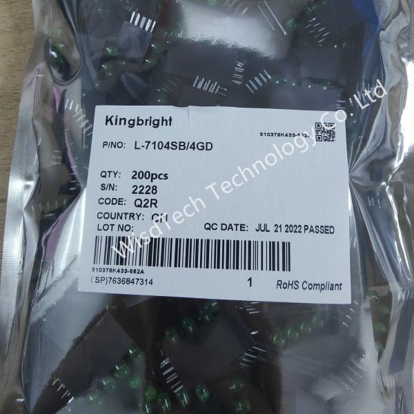 L-7104SB-4GD LED indicateur de carte de circuit imprimé LED