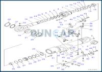 707-99-77120 7079977120 Bucket Cylinder Seal Repair Kit For Excavator KOMATSU