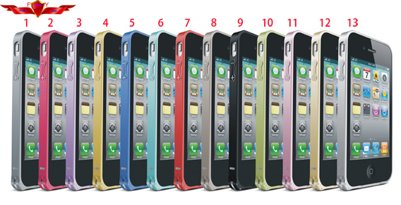 Hot Selling Multi Color Aluminum Bumper For Iphone 4 4S Gift Box Yes 100% Qualify