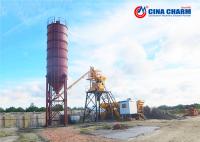 transtorte concreto misturado pronto do agregado da planta de mistura de 25m3/H Hzs25