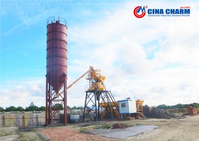 25m3/H Hzs25 Ready Mixed Concrete Mixing Plant Aggregate Conveying