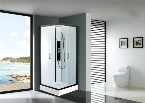 Free Standing Quadrant Shower Cubicles With Transparent Tempered Glass Fixed Panel