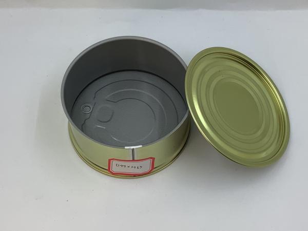 99mm Three Piece Can Food Tin Can D99*H53mm Compact 401# Caliber Food Tin Packing
