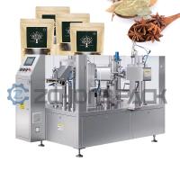 Machine d'emballage des assaisonnements Fenouil Anise épices saumure Sac préfabriqué Machine d'emballage automatique
