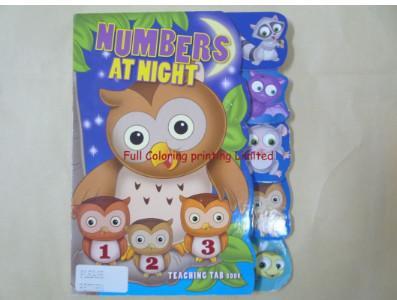 Fun Coloring Learning Baby Board Book Printing Customized Size
