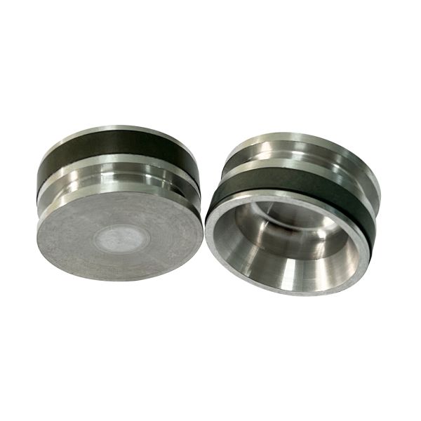 No Steam Treatment Shock Absorber Piston With Customized Filled PTFE Banded Material