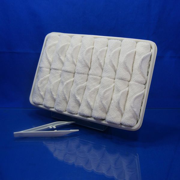 100% cotton white disposable airline towel