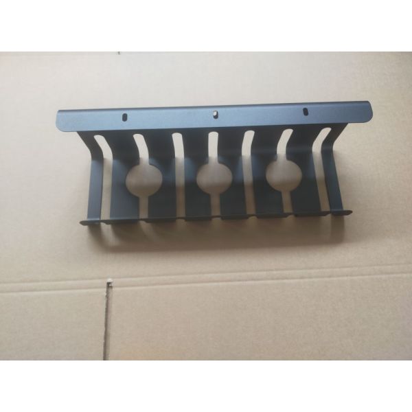 Домой Электрический проволочный организатор Поднос для управления стальной проволокой Металлический тип литой железной стойки