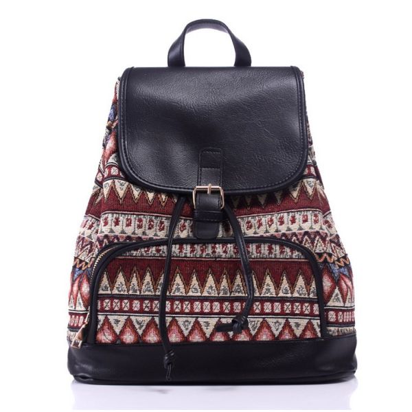 2016 new European and American popular handbag shoulder bag tide backpack canvas bag