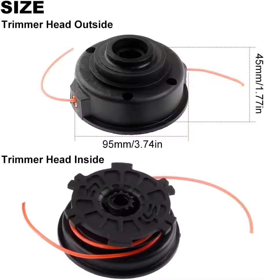 Струнный триммер голова ручка столкновение совместимо с Homelite ST155 ST165 ST175 ST275 ST285 Замены DA-03001-A DA-04591-A