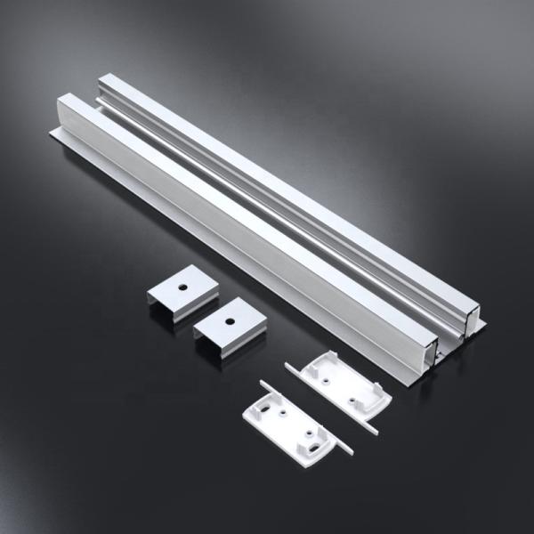 Anodizing LED Strip Light Aluminium Extrusion Extruded Silver black color