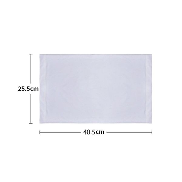 White Sport Sublimation Headband Blanks Polyester Handkerchief For Sublimation