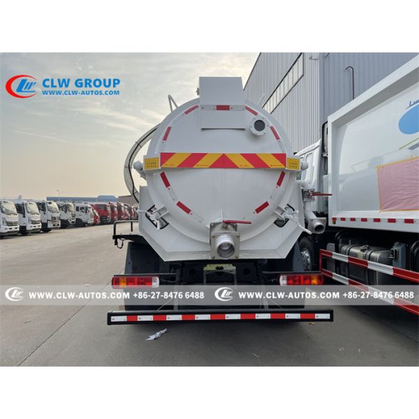 SINOTRUK HOWO 6x4 371HP 15000L Sewage Suction Truck