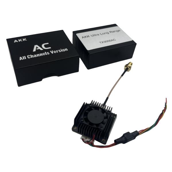 AKK TX3000AC 5.8GHz FPV Video Transmitter 3000mW Smart Audio