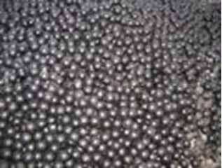 Grinding Ball Media Cast Steel Balls With Cylpebs HRC47-55 , Cr5 , Cr8