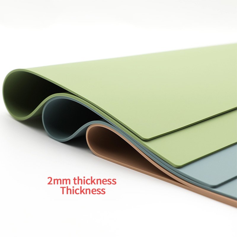 Heat Resistant Silicone Placemat Washable Table Decoration Accessories Type Mats Pads