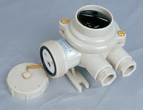 soquete 10A de nylon marinho com o soquete de nylon do interruptor CZKS101 1144/FS com interruptor