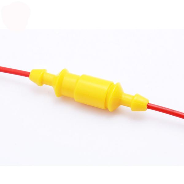 Glass Ceramic Fuse Holder Crimpable In-Line AGC/MDL