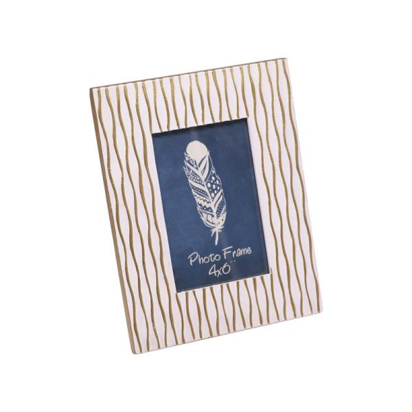 White Decorative Wooden Picture Frames Wood Photo Frame Customized Logo