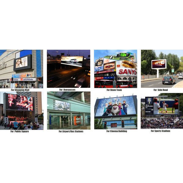 Digital Billboard LED Display IP65 Waterproof High Resolution For Advertising