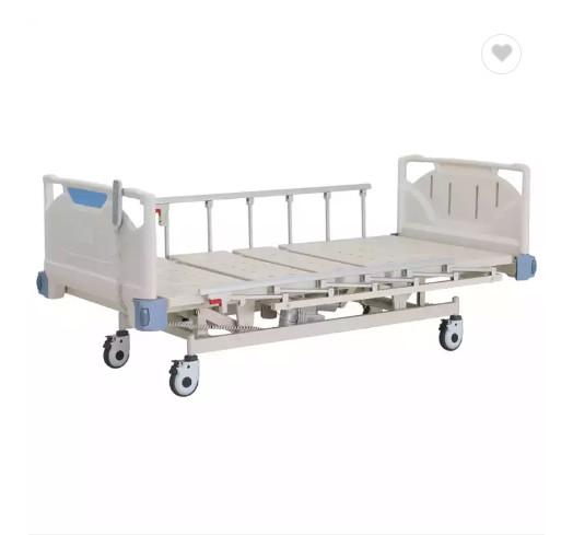 Moving Electric Hospital Bed With Wheels Five Functions Electric Medical Hospital Bed