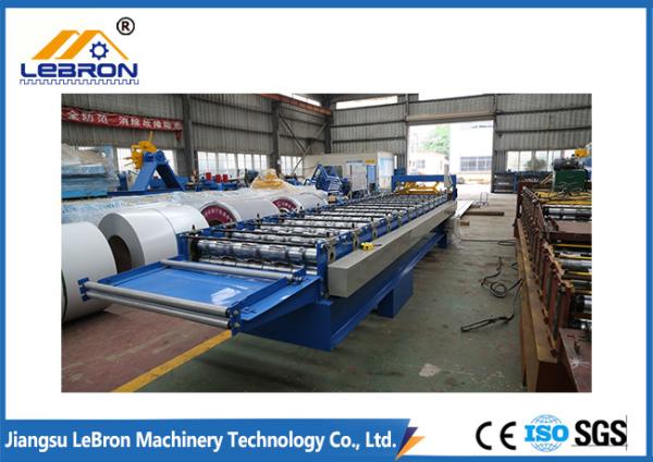 2018 New Design Corrugated Roof Sheet Roll Forming Machine PLC Control Full Automatic made in China