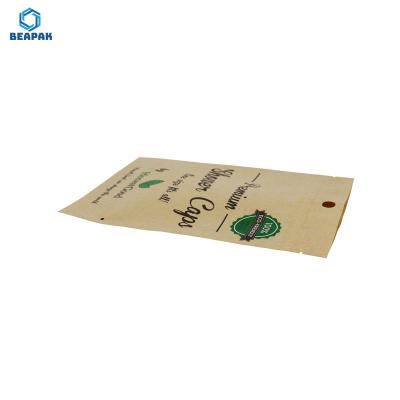 Flexo que imprime Kraft levanta-se sacos de café biodegradáveis