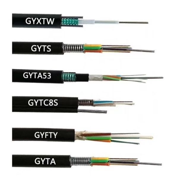 GYTA53 Double Jacket Double Armored Steel Tape and Aluminium Optical Fiber Cable