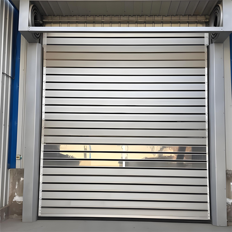 0.75-1.5KW Power Industrial High Speed Spiral Door With Servo System For Parking Commercial