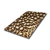 Grade 304 2b Ba No. 4 Finish SS Steel Sheet Honeycomb Texture Stainless Steel Stamped Sheet