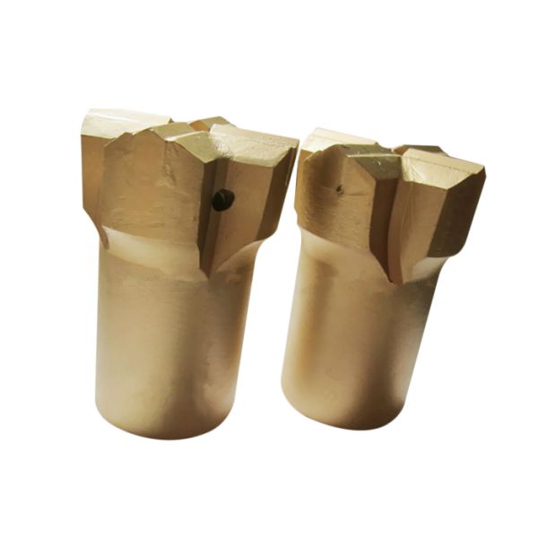 Tungsten Carbide Sheet 41mm - 64mm Threaded R32 Cross Type Bit Rock Drill Bits