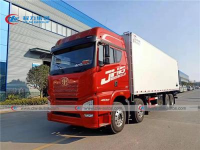 Caminhão da caixa do congelador de FAW 30T com o refrigerador Thermo do rei MP-4000