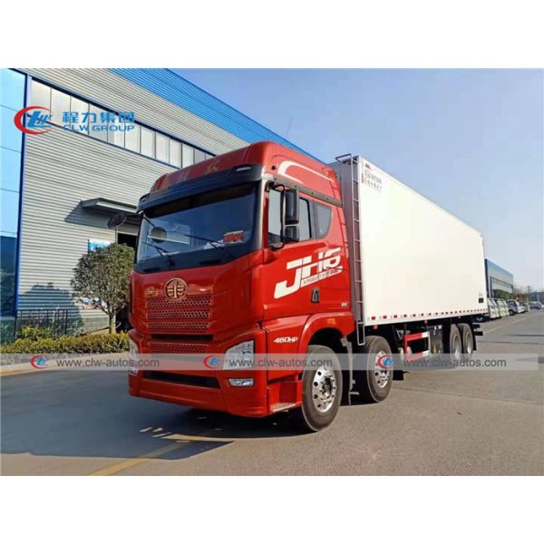 FAW 30T Freezer Box Truck With Thermo King MP-4000 Refrigerator