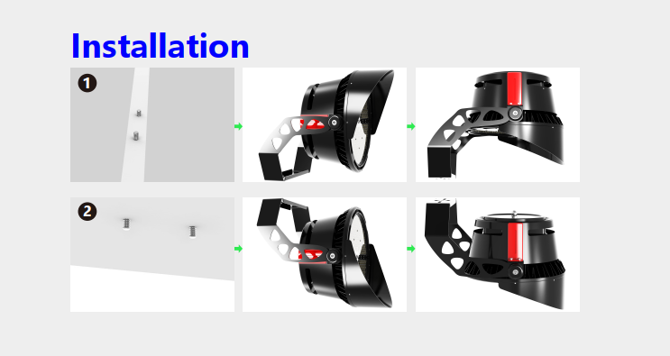 300W 6 Years Warranty Stadium LED Sports Flood Light 155LM/W 3000K/4000K/5000K/6500K For Tower Crane