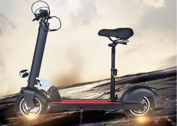 TM-TX-B9  10 Inch Portable Electric Scooter 350W Motor Aluminum Alloy Material With Seat Cushion