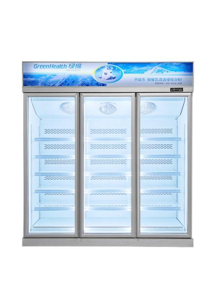 Customized Supermarket Frost Free Upright Freezer 5 Shelves 1450L