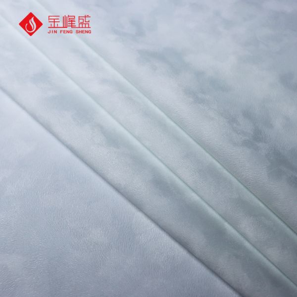 White Color Flock Paper Fabric  Material for Luxury Jewelry Box