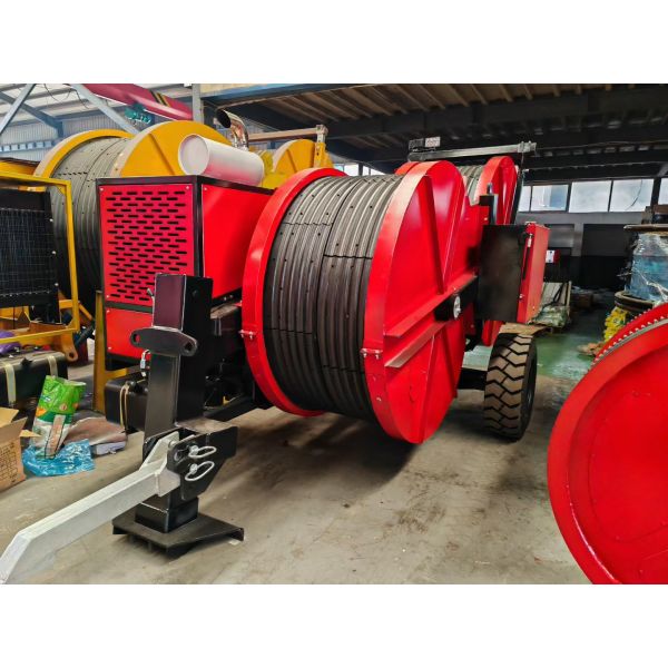 2×40kN Hydraulic Cable Tensioner with Dual-Groove Design for Overhead Line Stringing | Conductor Tension Machine