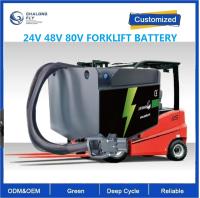 CLF 24V 48V 300Ah 400Ah OEM ODM LiFePO4 Lithium Iron Phosphate Battery Power Pack para empilhadeira AGV Robot Golf Cart