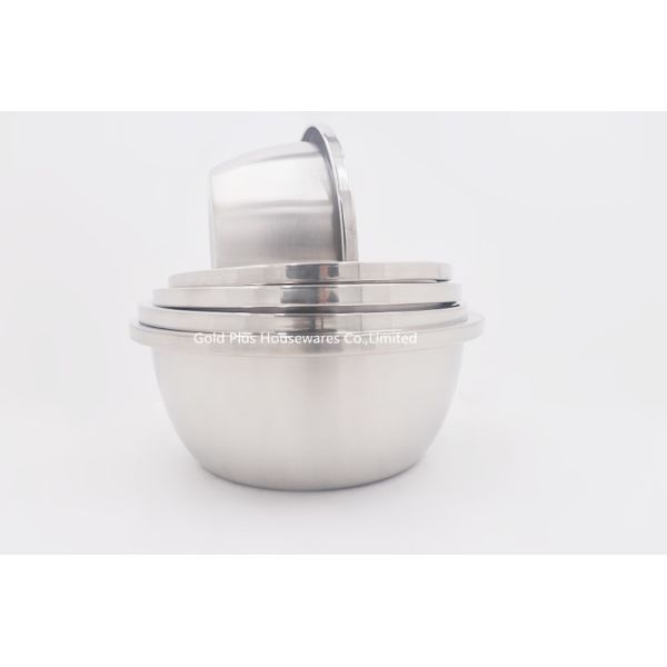 26cm Length Stainless Steel Basin Salad Bowl Grease Container Keeper Kitchen