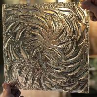 Ecrã de divisória de vidro de arte temperada decorativa de 6 mm a 19 mm espessura Fusão a quente