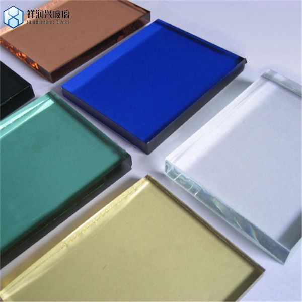Brown Tinted Glass Mirror for Furniture Curtain Wall Decoration Made of Float Glass