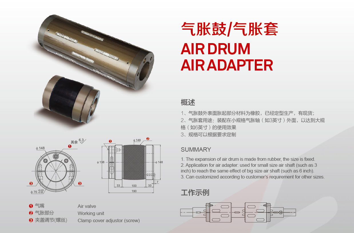Expanding 3 Inch 190mm Rubber Pipe Adapter