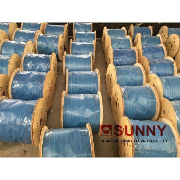 Веревочки провода большого диаметра стали 6кс19 лифта для подъемной машины трения разделяют