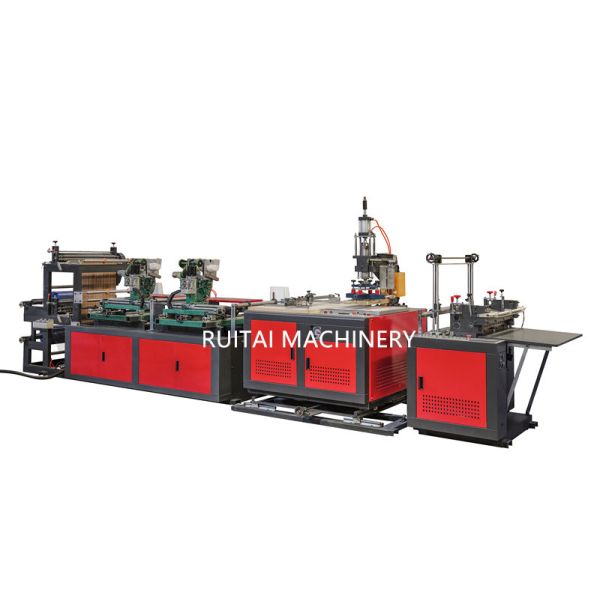 high frequency bag machine with snap button fixing