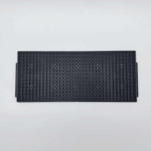 反り 0.76mm 未満 黒色電子部品 IC チップトレイ 一貫した性能のために